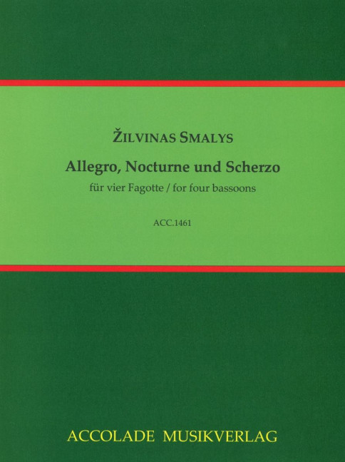 Vorderes Coverbild Allegro, Nocturne und Scherzo 