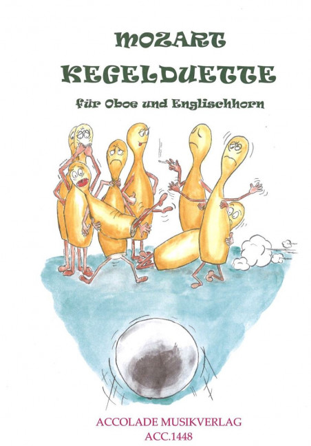 Vorderes Coverbild Kegelduette KV 487 
