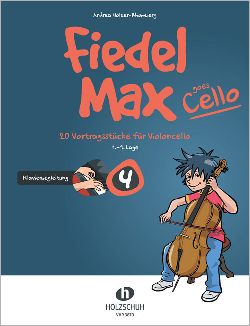 Vorderes Coverbild Fiedel-Max goes Cello 4 - Klavierbegleitung