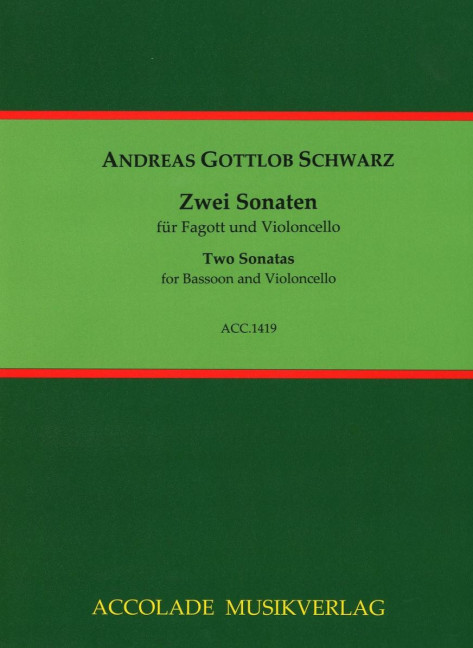 Vorderes Coverbild Zwei Sonaten 