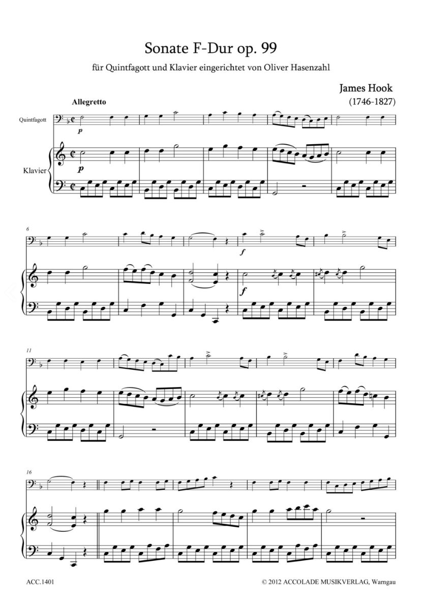 Anderes Coverbild Sonate C-Dur op. 99 