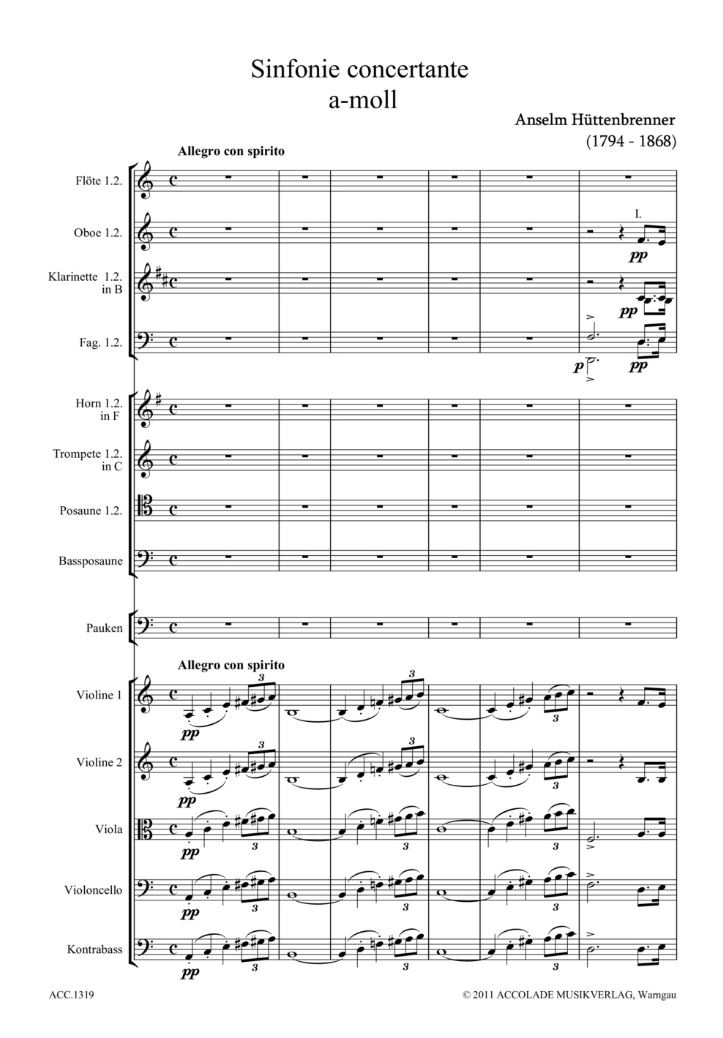 Anderes Coverbild Sinfonie Concertante 