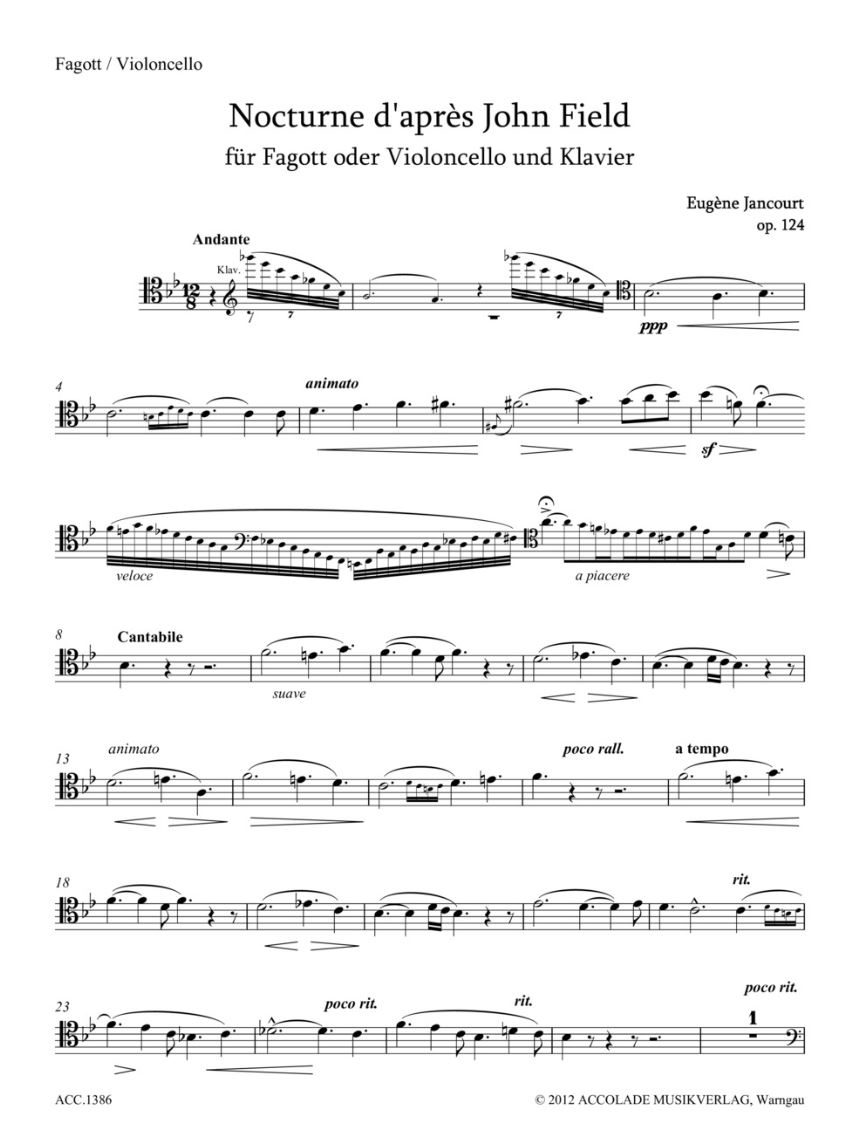 Anderes Coverbild Nocturne d'après John Field op. 124 