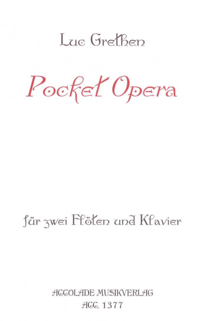 Vorderes Coverbild Pocket Opera 