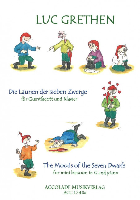 Vorderes Coverbild Die Launen der sieben Zwerge 