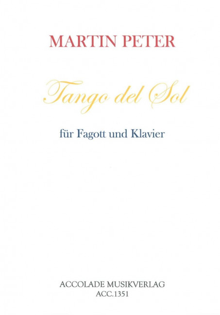 Vorderes Coverbild Tango del Sol 