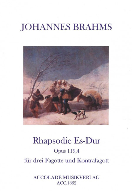 Vorderes Coverbild Rhapsodie Es-Dur 