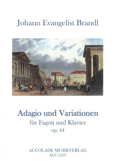 Vorderes Coverbild Adagio und Variationen op. 44 