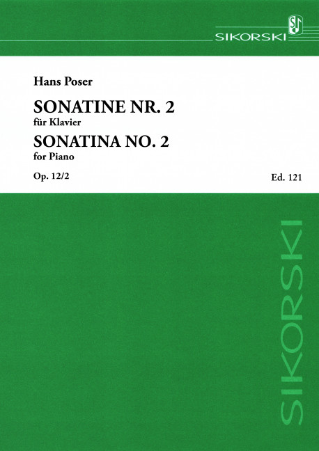 Vorderes Coverbild Sonatine Nr. 2 op. 12/2 