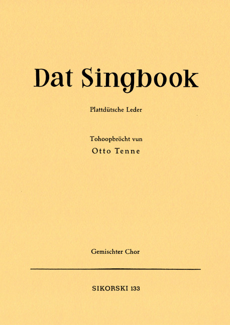Vorderes Coverbild Dat Singbook 