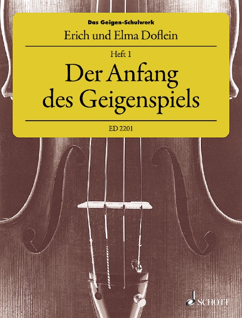 Vorderes Coverbild Das Geigen-Schulwerk Band 1