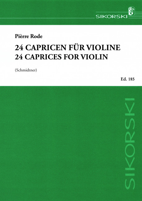 Vorderes Coverbild 24 Capricen 