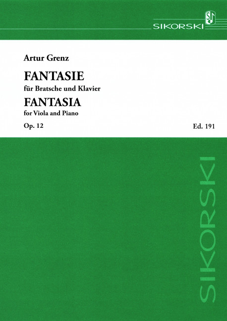 Vorderes Coverbild Fantasie op. 12 
