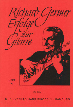 Vorderes Coverbild Richard Germer-Erfolge zur Gitarre 