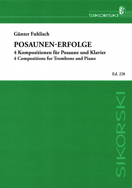 Vorderes Coverbild Posaunenerfolge 