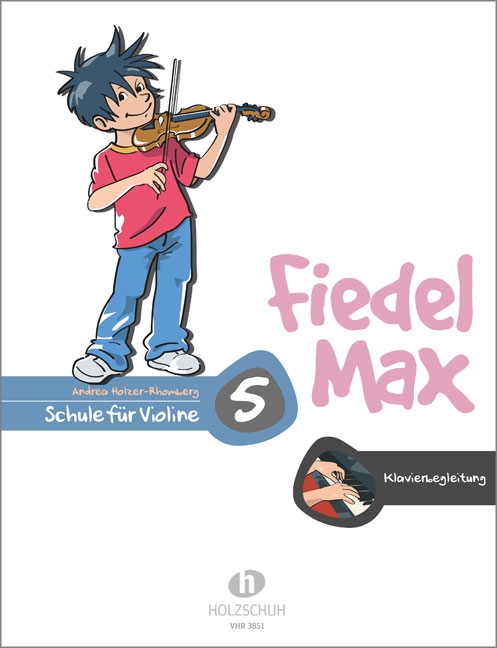 Vorderes Coverbild Fiedel-Max - Schule 5 Klavierbegleitung