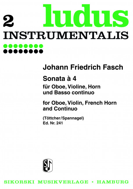 Vorderes Coverbild Sonata à 4 