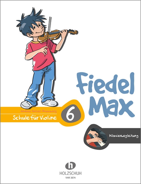 Vorderes Coverbild Fiedel-Max - Schule 6 Klavierbegleitung