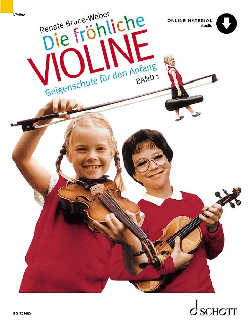 Vorderes Coverbild Die fröhliche Violine Band 1