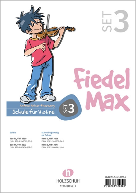 Vorderes Coverbild Fiedel-Max Set 3 für Violine