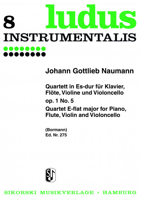 Vorderes Coverbild Quartett op. 1/5 
