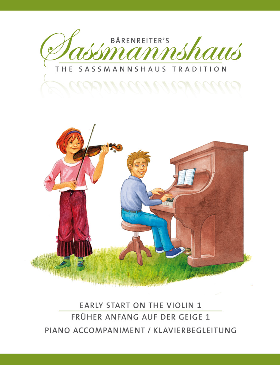 Vorderes Coverbild Früher Anfang auf der Geige 1 / Early Start on the Violin 1