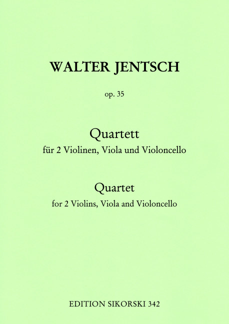 Vorderes Coverbild Streichquartett op. 35 