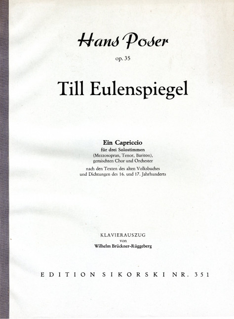 Vorderes Coverbild Till Eulenspiegel op. 35 