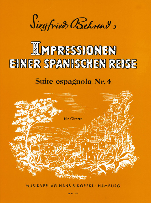 Vorderes Coverbild Impressionen einer spanischen Reise 