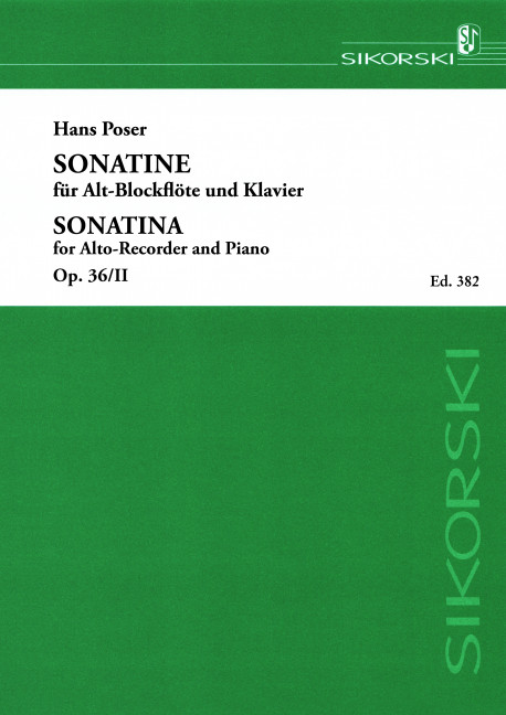 Vorderes Coverbild Sonatine op. 36/2 