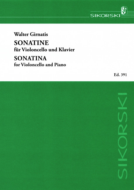 Vorderes Coverbild Sonatine 