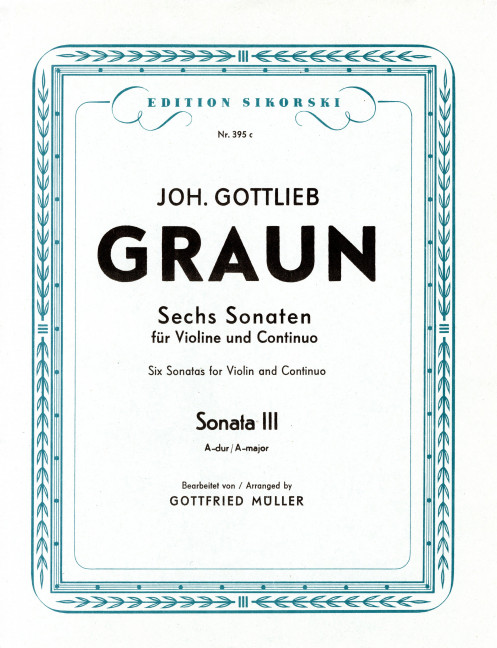 Vorderes Coverbild 6 Sonaten 
