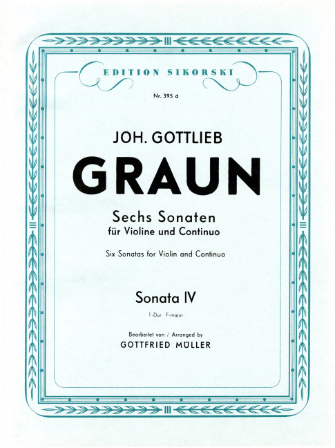 Vorderes Coverbild 6 Sonaten 