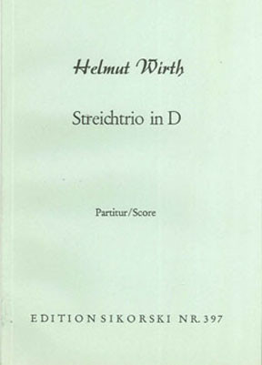 Vorderes Coverbild Streichtrio in D 