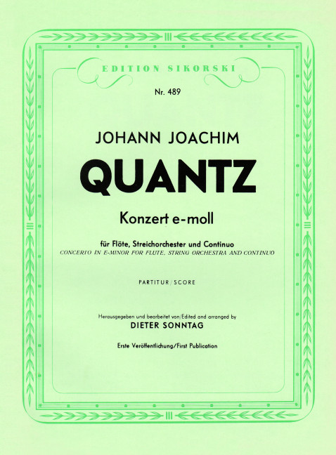 Vorderes Coverbild Konzert 