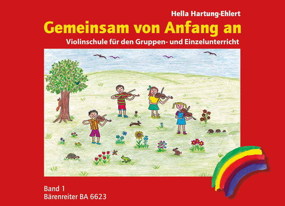 Vorderes Coverbild Gemeinsam von Anfang an. Violinschule, Band 1