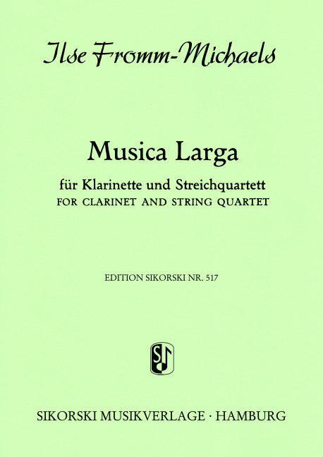 Vorderes Coverbild Musica larga 