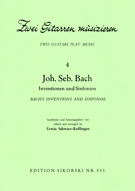 Vorderes Coverbild 2 Gitarren musizieren 