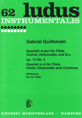 Vorderes Coverbild Quartett op. 12/4 