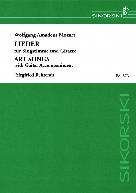 Vorderes Coverbild Lieder 