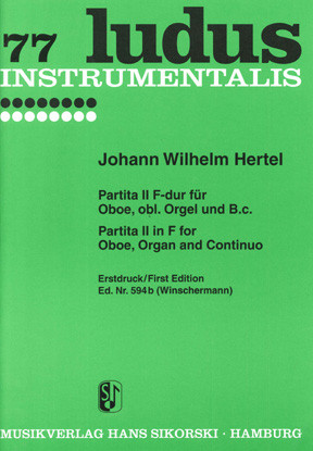 Vorderes Coverbild Partita II 