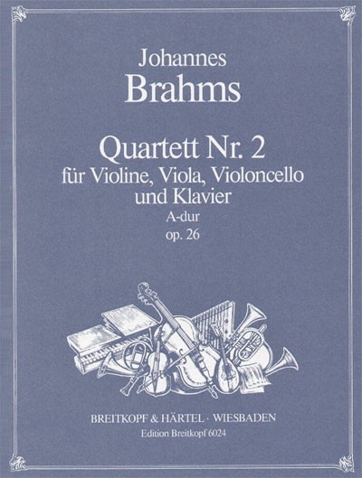 Anderes Coverbild Klav. Quartett 2 A-dur op. 26
