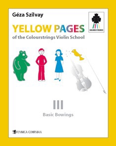 Vorderes Coverbild Colourstrings Yellow Pages - Violin School 3