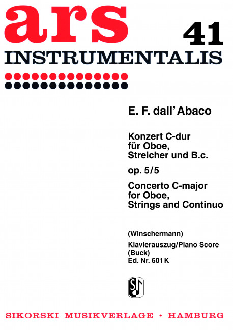 Vorderes Coverbild Konzert op. 5/5 