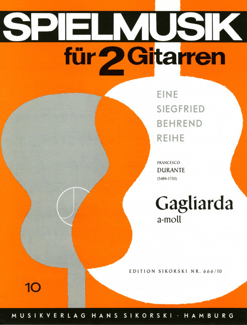 Vorderes Coverbild Gagliarda 
