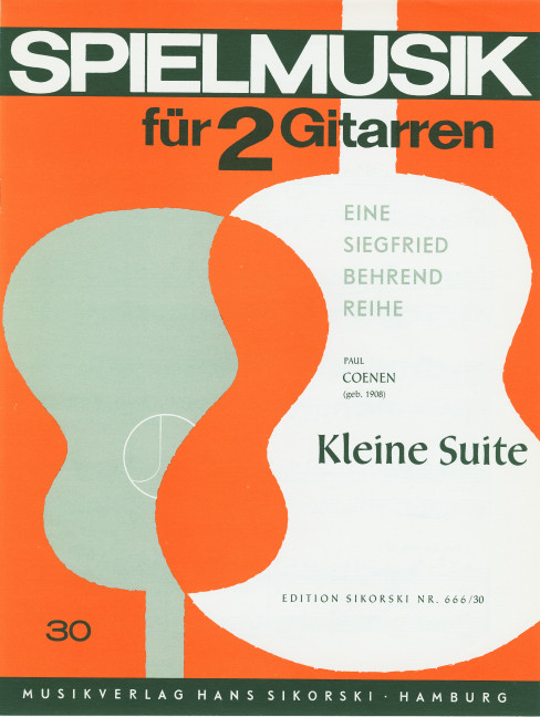 Vorderes Coverbild Kleine Suite 