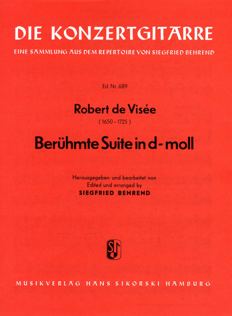 Vorderes Coverbild Berühmte Suite 
