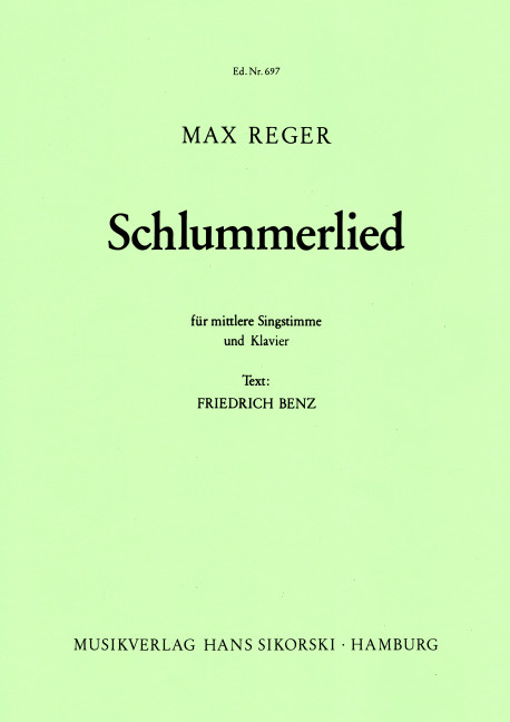 Vorderes Coverbild Schlummerlied 