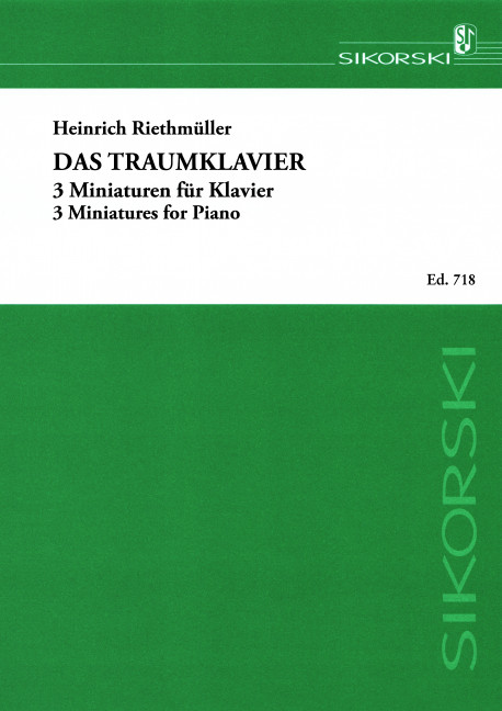 Vorderes Coverbild Das Traumklavier 