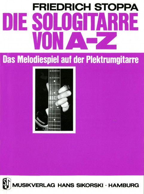 Vorderes Coverbild Die Sologitarre von A-Z 